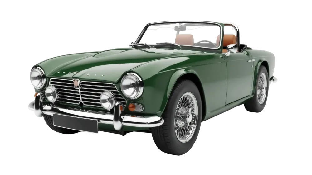 detailing voiture ancienne